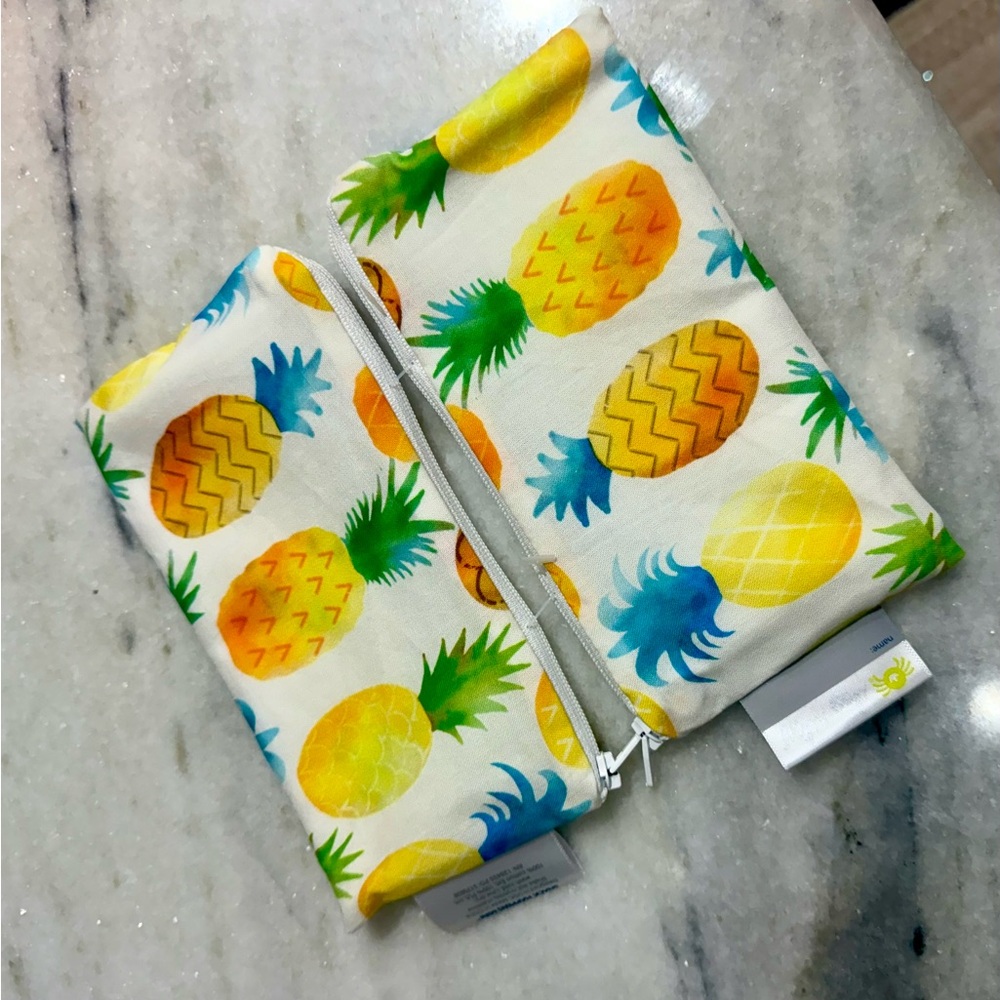 Itzy Ritzy Tropical Pineapple Pouch - Picture 2 of 6